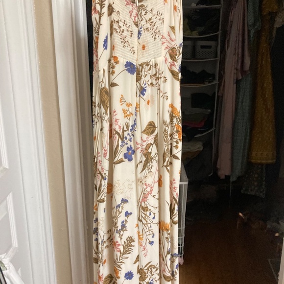 Reformation Floral White Dress - Picture 4 of 4
